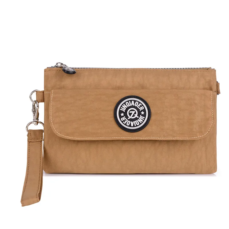 Модная однотонная Сумка женская повседневная Водонепроницаемая нейлоновая