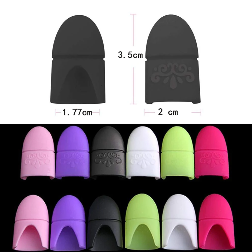 5 шт./компл. отмачиваемый силиконовый зажим средство для снятия УФ гель лака