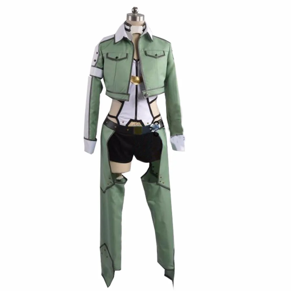 2018 Asada костюм Shino для костюмированных представлений Sword Art Online 2 Если военный Sinonon