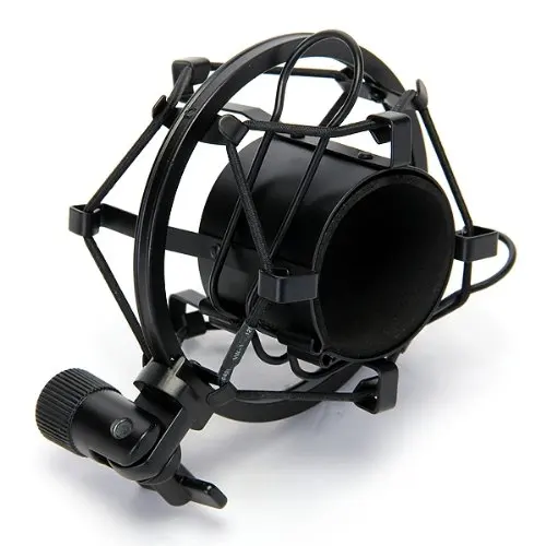Новая горячая поддержка подвеска для микрофона Micro Noir анти Choc Shock Mount Pour Studio |
