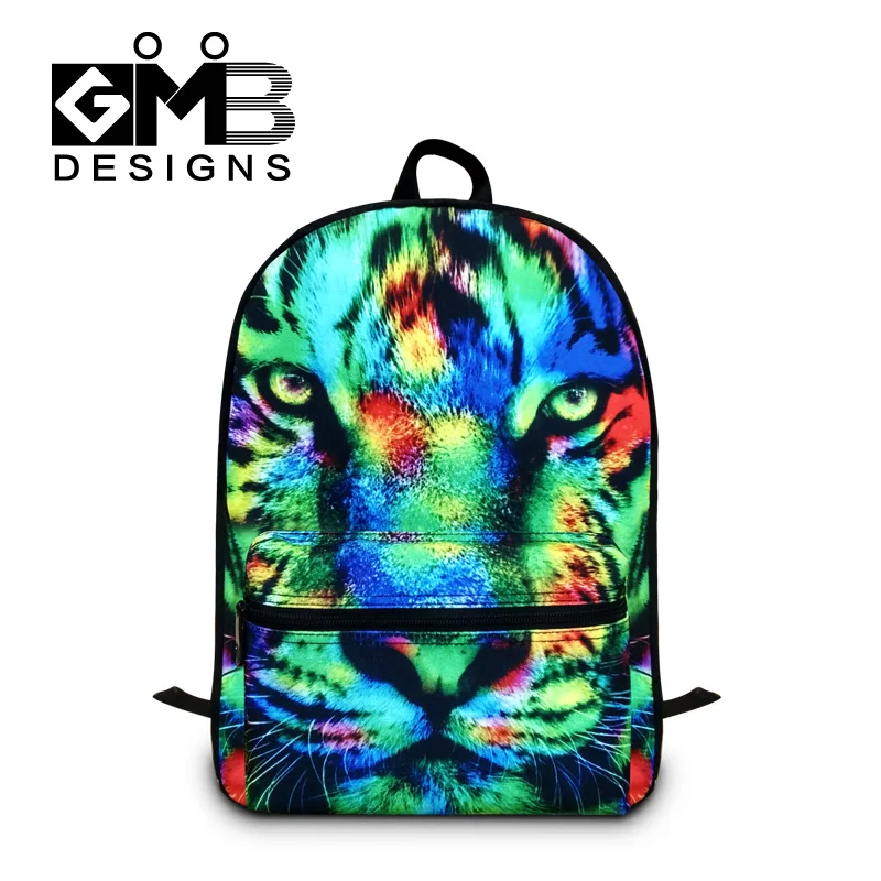 Школьные ранцы Dispalang с животными для подростков сумка на плечо ноутбука принтом