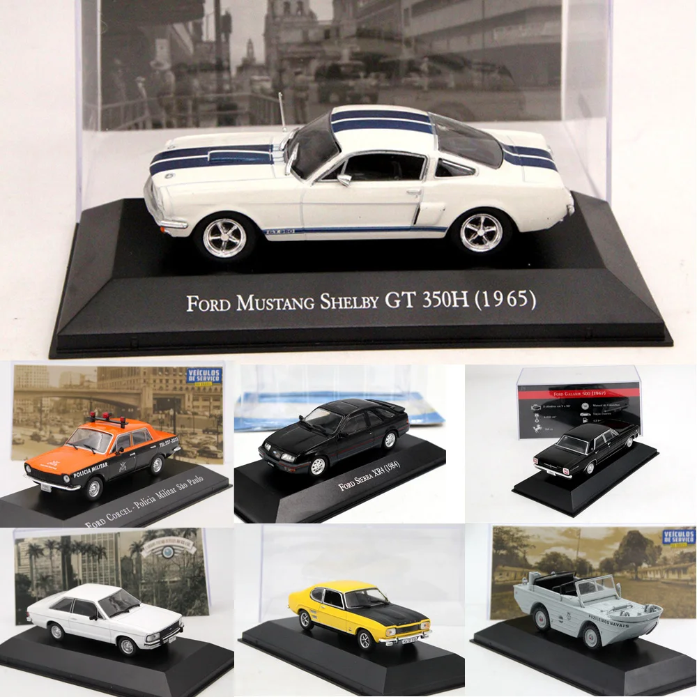 1:43 alтая IXO Corgi Ford Mustang/Corcel/Pampa/Sierra XR4/Escort XR3/Fiesta/GPA Marinha/F75/Galaxy литые модели игрушечных автомобилей