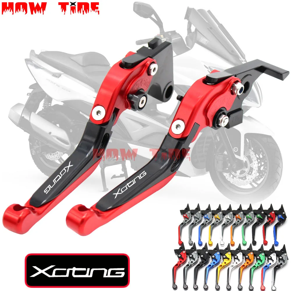 Для KYMCO XCITING 250 300 350 400 400S 500 одна пара ЧПУ скутер Запчасти сцепные рычаги мотоцикл аксессуары