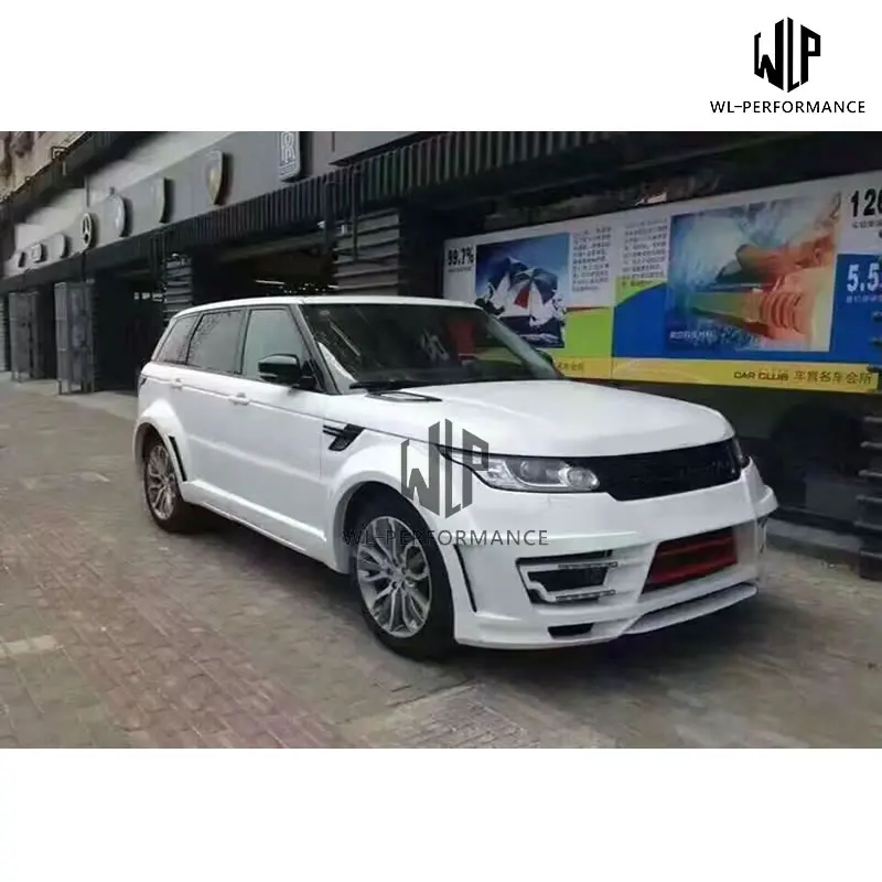 Высококачественный комплект из неокрашенного ФАП широкого кузова автомобиля