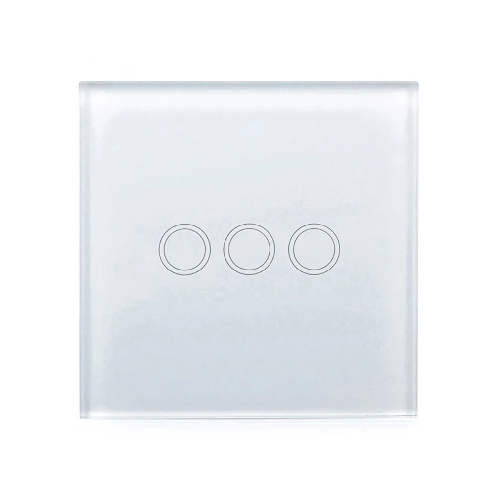 Умный кристалл стеклянная панель Пульт дистанционного управления Переключатель