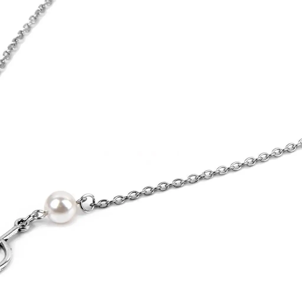 Fashion Jewelry Pendant Chain Pearl Choker Creative Simple Leaf Shape Water Drop Charm Necklace For Women Colorful | Украшения и