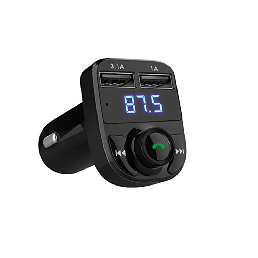 Lonleap автомобиля Беспроводной FM передатчик Радио музыкальный приемник Bluetooth AUX