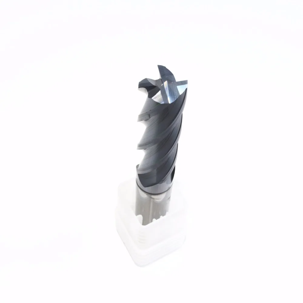14 мм * 100 бесплатная доставка CNC твердосплавная Концевая фреза TiAlN с покрытием HRC50 4