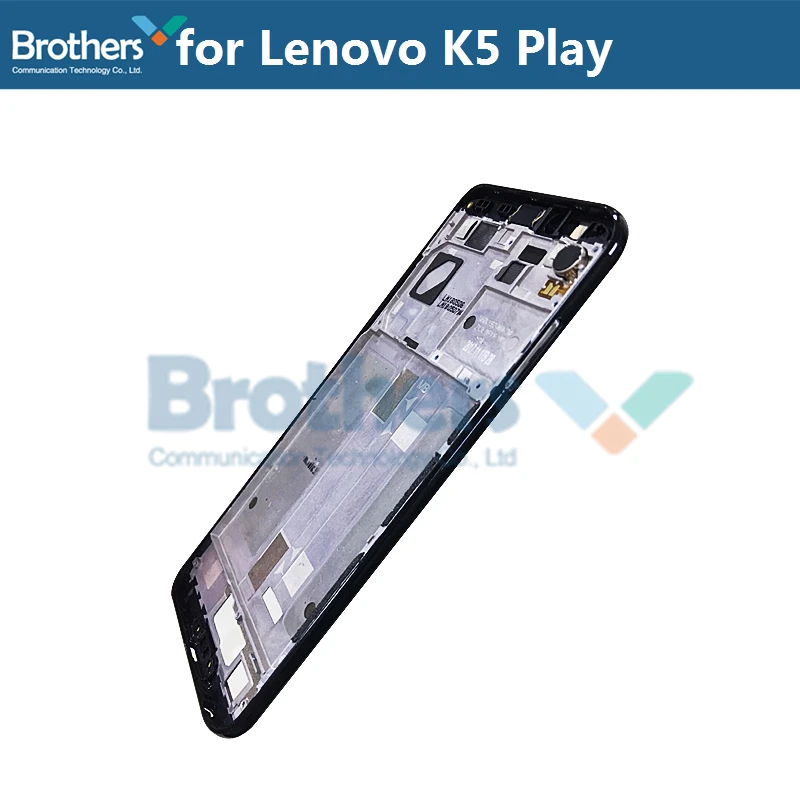 Передняя рамка для Lenovo K5 Play Восстановленный оригинальный передний корпус L38011