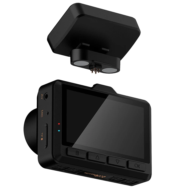 1080P dash камера OnReal Q1C Pro gps wifi видеорегистратор с двойным объективом Магнитная
