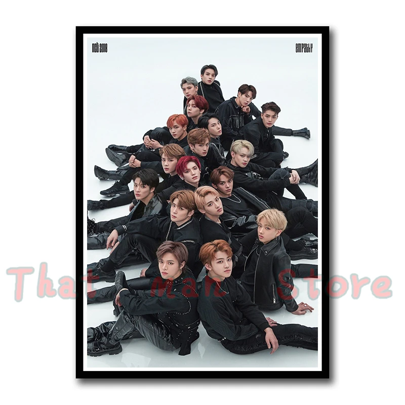 NCT 2018 в Корейском стиле постер музыкальной группы четкое изображение настенные