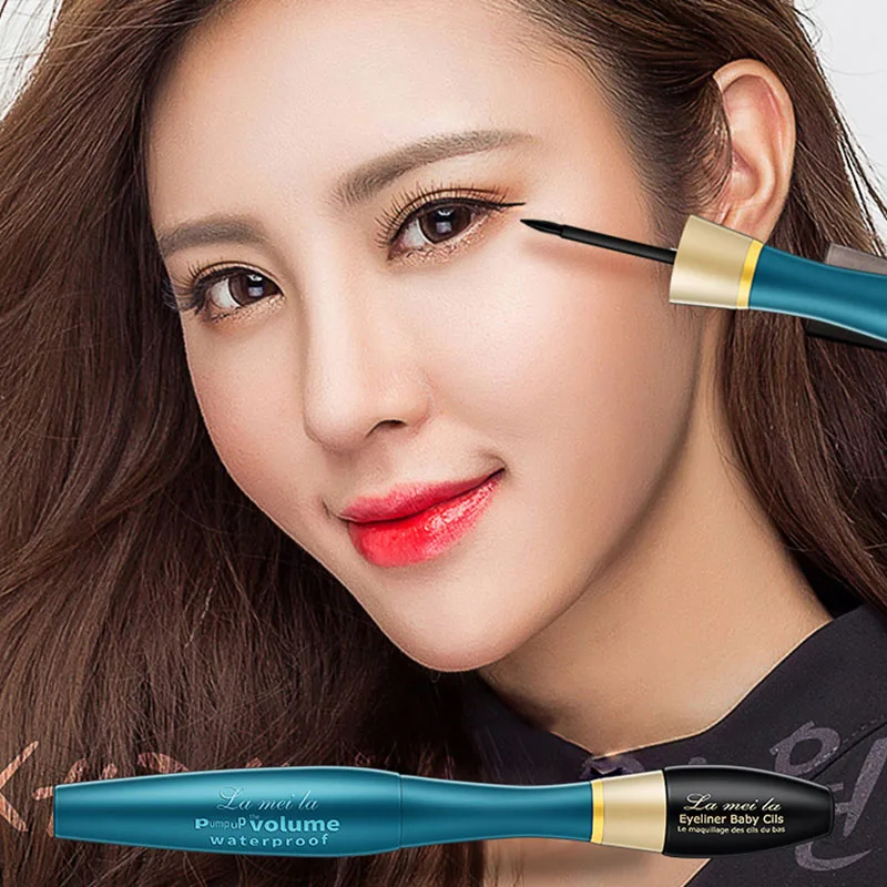 Жидкость для глаз Mascaras Dual Heads 2 в 1 водостойкая долговечная портативная женщин 998| |