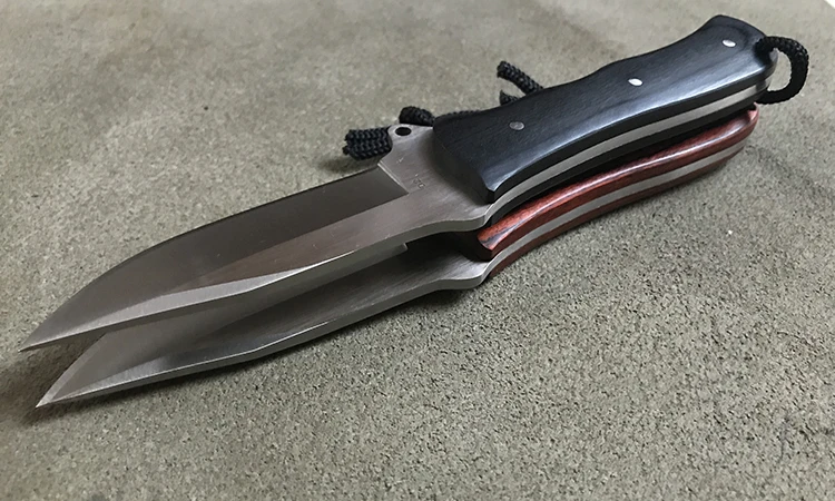Нож karambit D2 стальной цветной деревянный острый нож прямой нож для кемпинга EDC инструмент для выживания разведочный карманный нож Подарочный нож