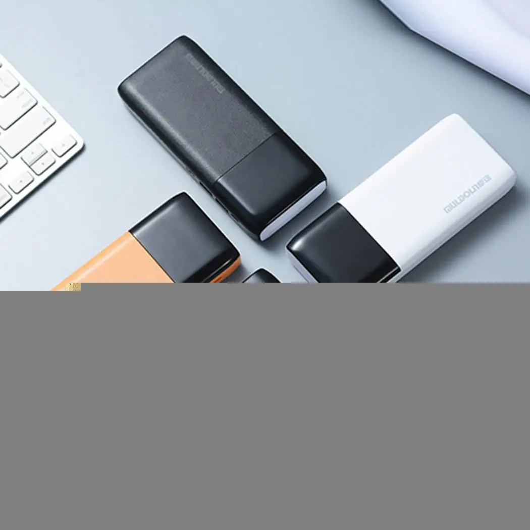 Ультратонкий двойной USB внешний аккумулятор портативный 20000 мАч Быстрая зарядка аварийное пусковое устройство зарядное устройство для iPhone Xiaomi