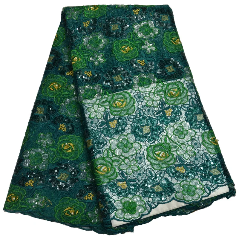 Бесплатная доставка (5 ярдов/шт.) Высококачественная изумрудно зеленая