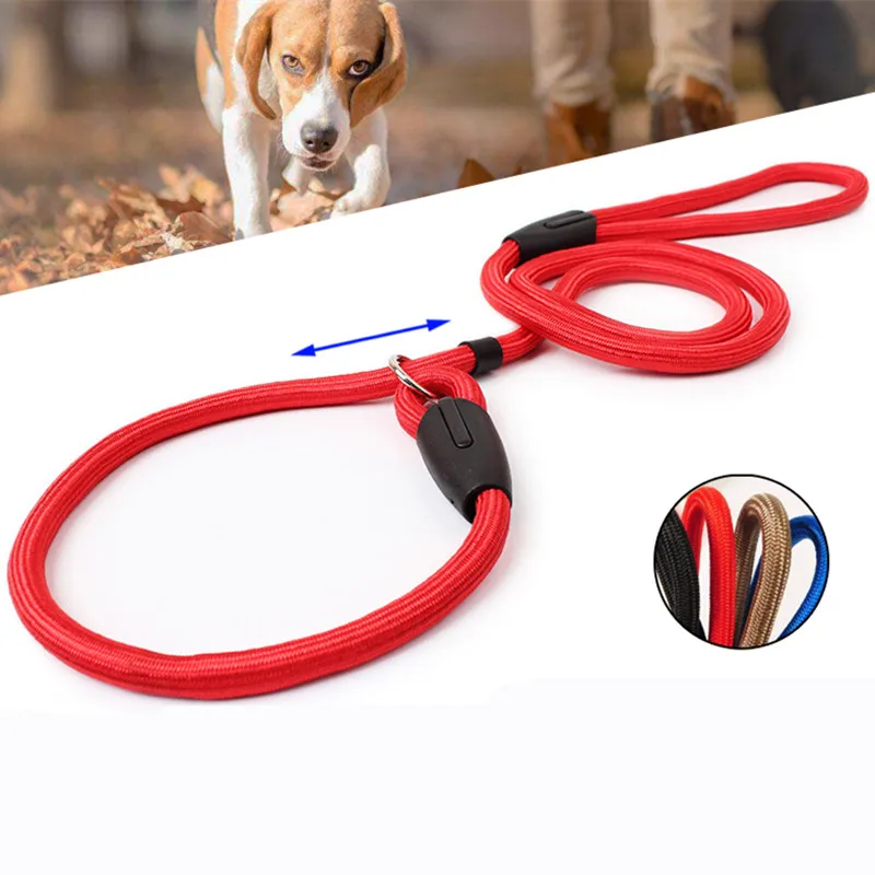 Нейлоновый Поводок для собак регулируемый поводок дрессировки|dog nylon rope|nylon rope