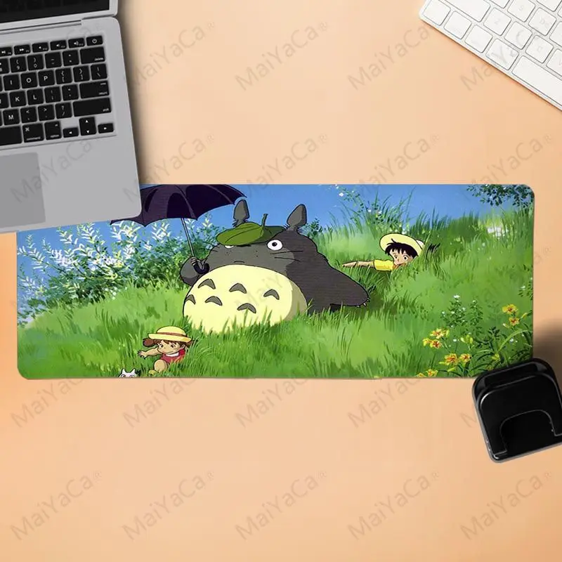 

MaiYaCa Boy Gift Pad Totoro Anime Comfort Mouse Mat Gaming Mousepad for cs dota 2 LOL gaming mouse pad free mouse pad