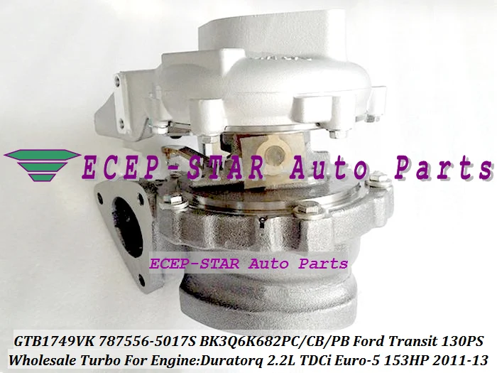 GTB1749VK 787556 5017S 5016S 1717628 BK3Q6K682PC BK3Q6K682CB турбо для Ford Transit 130PS 11 13 Duratorq 2.2L TDCi|turbo kits mazda