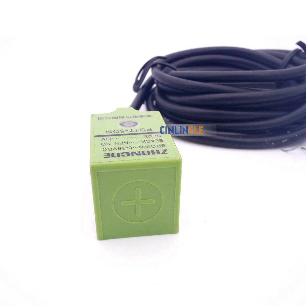 Φ 5 мм PS17-5DO 2-WIRE NO Cube shell Измерение постоянного тока металлический Бесконтактный