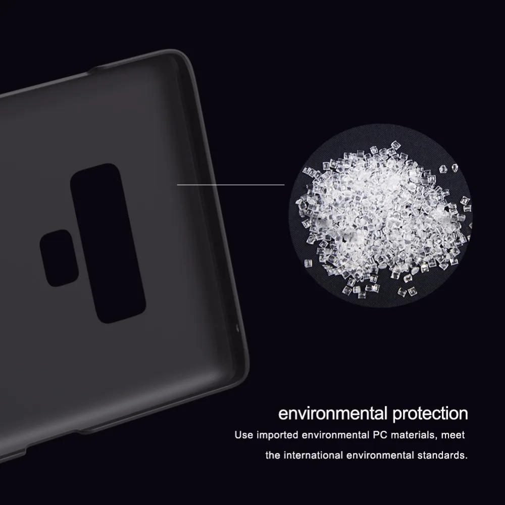 Чехол для samsung Galaxy Note 9 Note9 NILLKIN Супер Матовый экран матовая жесткая задняя крышка из ПК для samsung Galaxy Note 9
