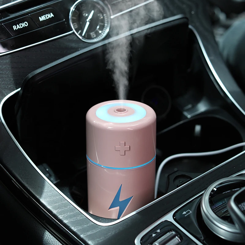 Креативный увлажнитель Lightning Mini USB Fogger LED Очиститель Ароматерапия эфирное масло
