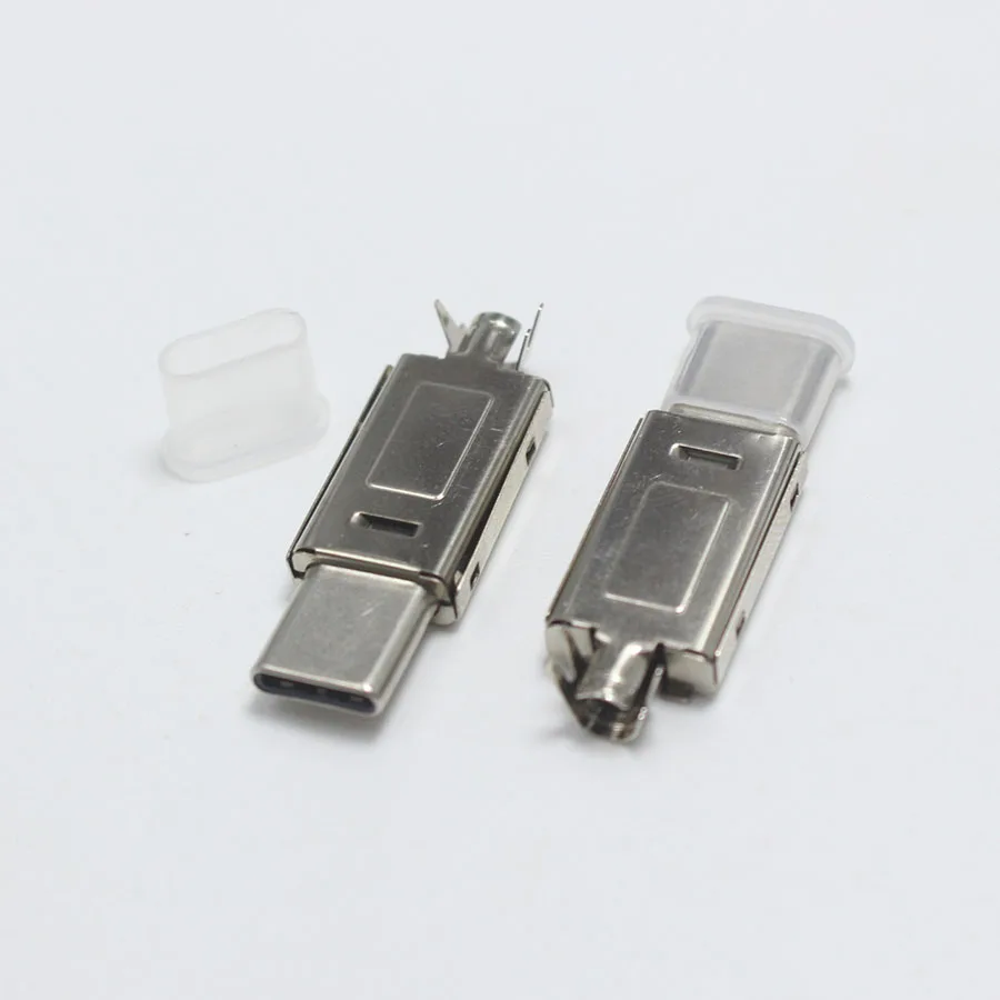 Оригинальный двухсторонний штекер USB 3.0 Type-C для зарядного кабеля мм2 |
