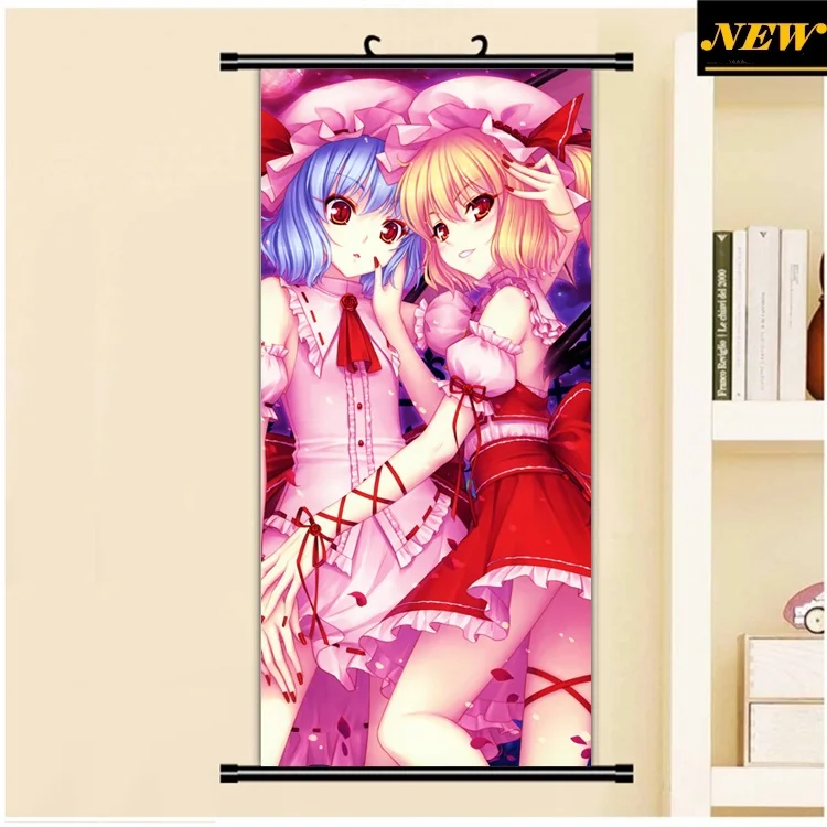 45x95 см Touhou Project Remilia Алые Фландрия Мультфильм Аниме Арт стены картину росписи
