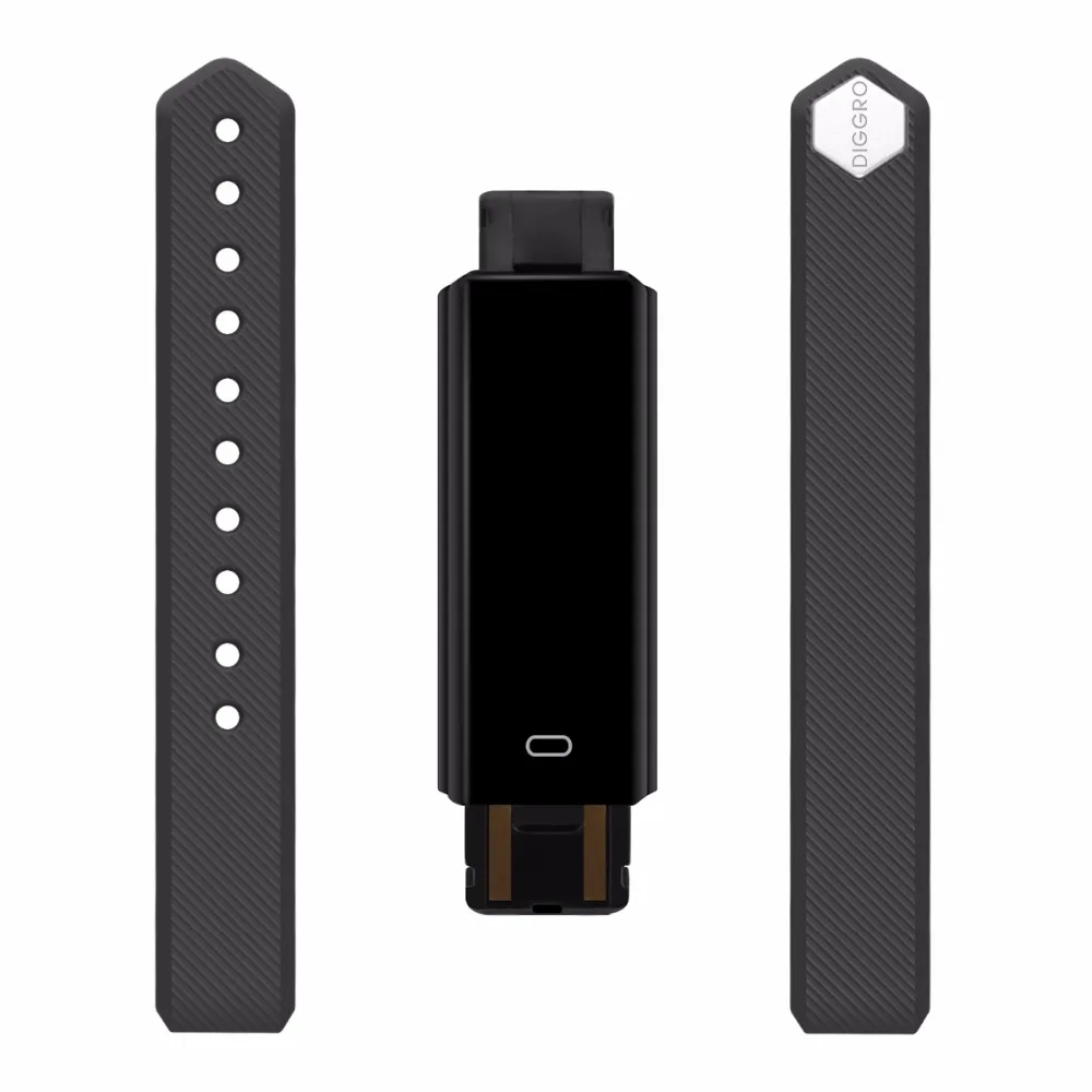 Diggro id115 HR Bluetooth браслет Heart Rate Мониторы Фитнес трекер Шагомер Браслет smartband для