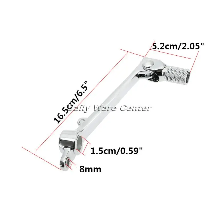 Мотоциклетные алюминиевые Серебристые задние ножные тормоза рычаг переключения