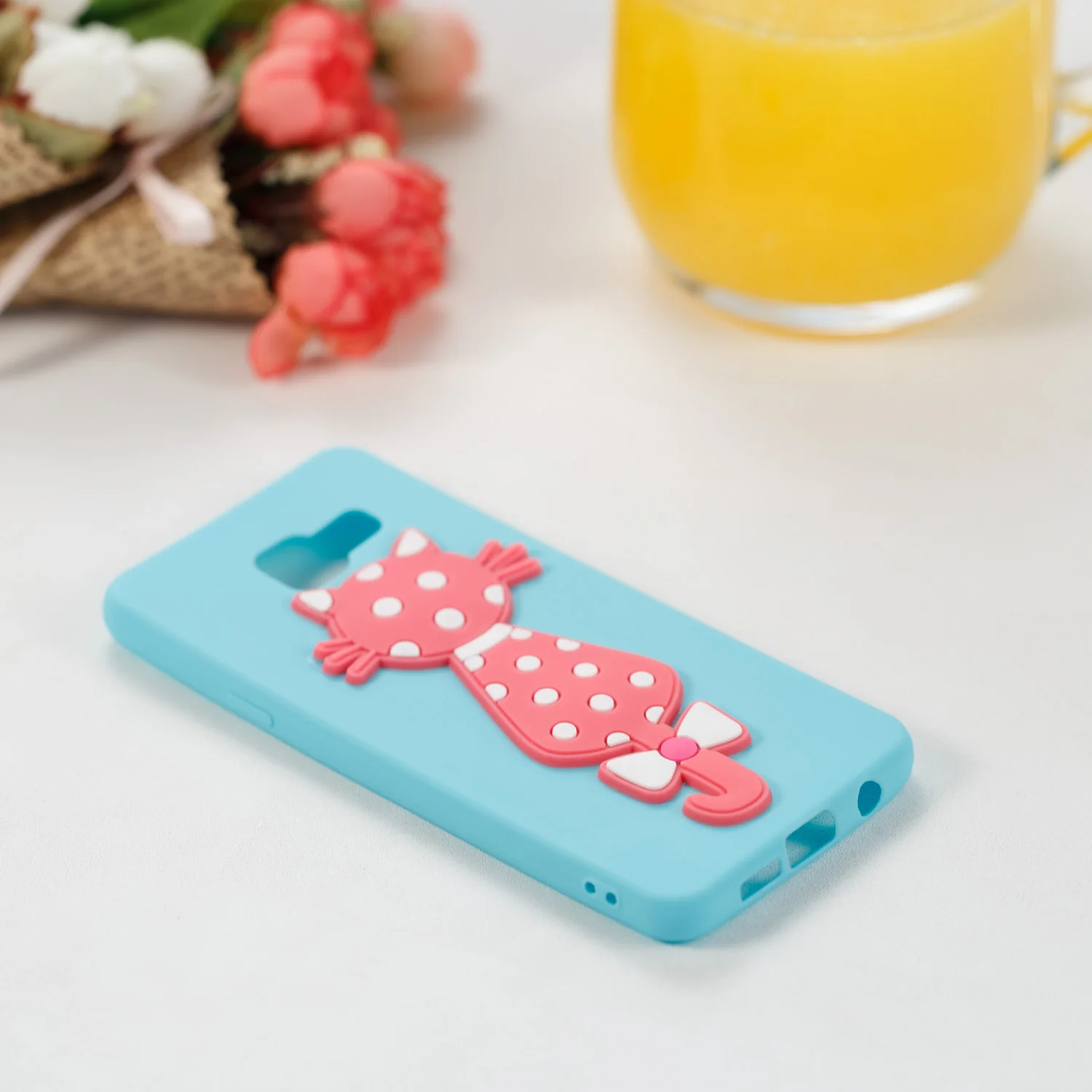 TPU Lovely Soft Silicone Cartoon Phone Case Cover Bag Cubierta For Samsung Sumsung Samsug Galaxy Galaxi A3 2016 A310 Cat |