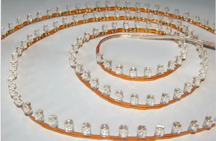 5 мм Dip СВЕТОДИОДНЫЙ вид сбоку гибкая светодиодная лента DC12V 300 светодиодный/5 м рекламный светильник ing светильник коробка