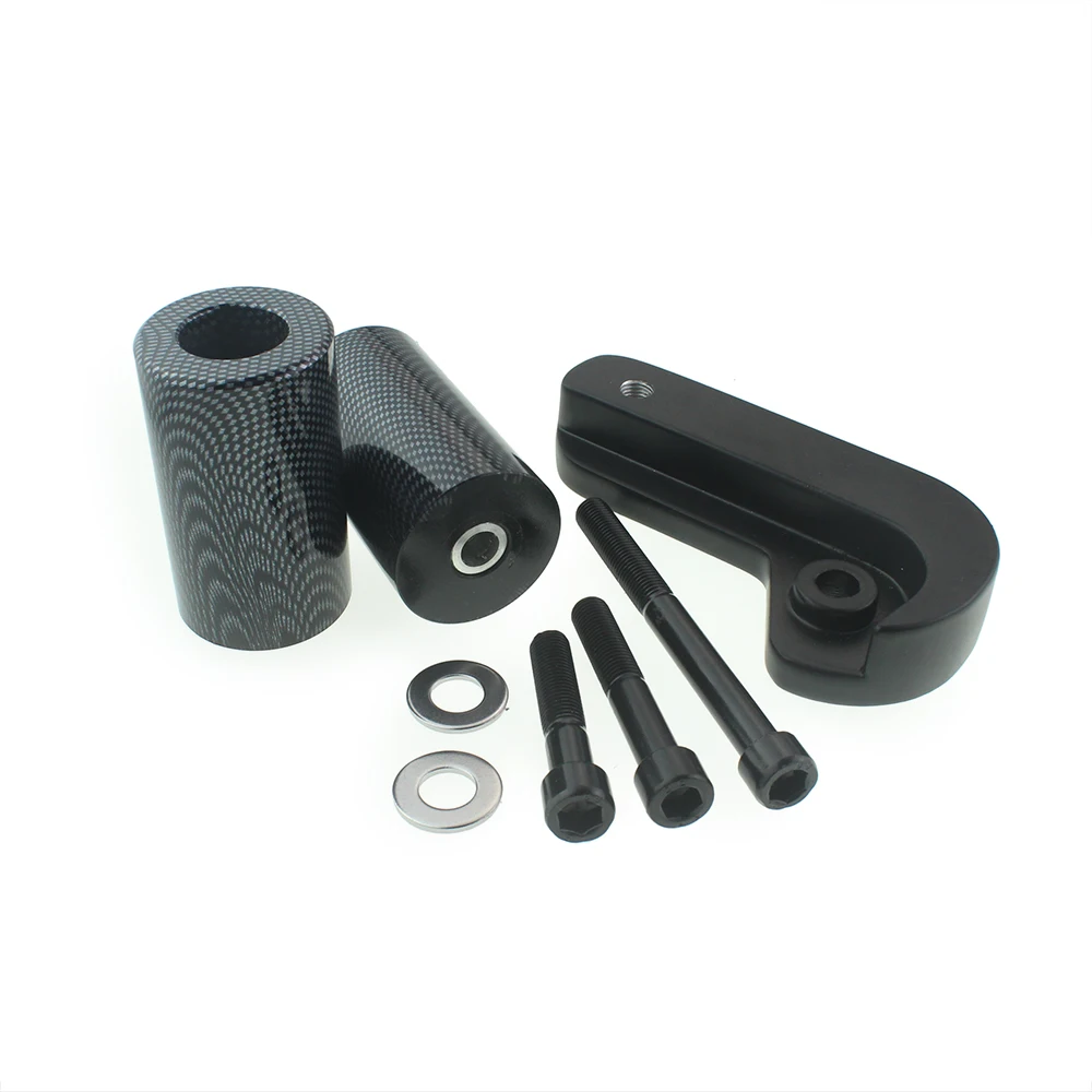 Черная рамка Ползунки Крушение протектор для Suzuki GSXR GSX R 600 750 K6 2006 2008|frame sliders crash