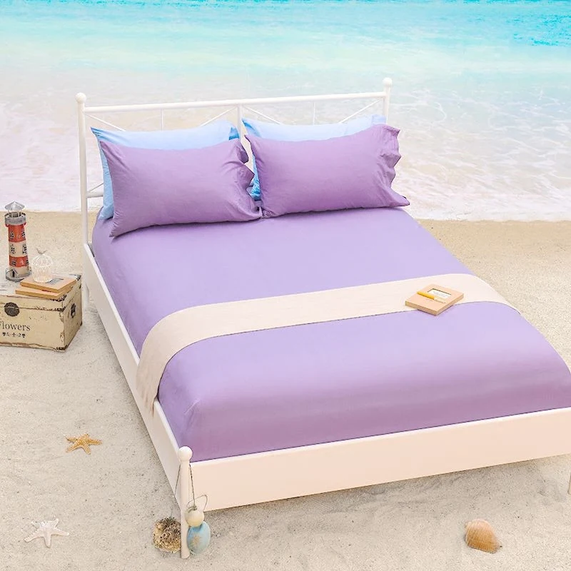 Новый лист покрывало чистый цвет матрас фланелет защита от пыли не выцветает