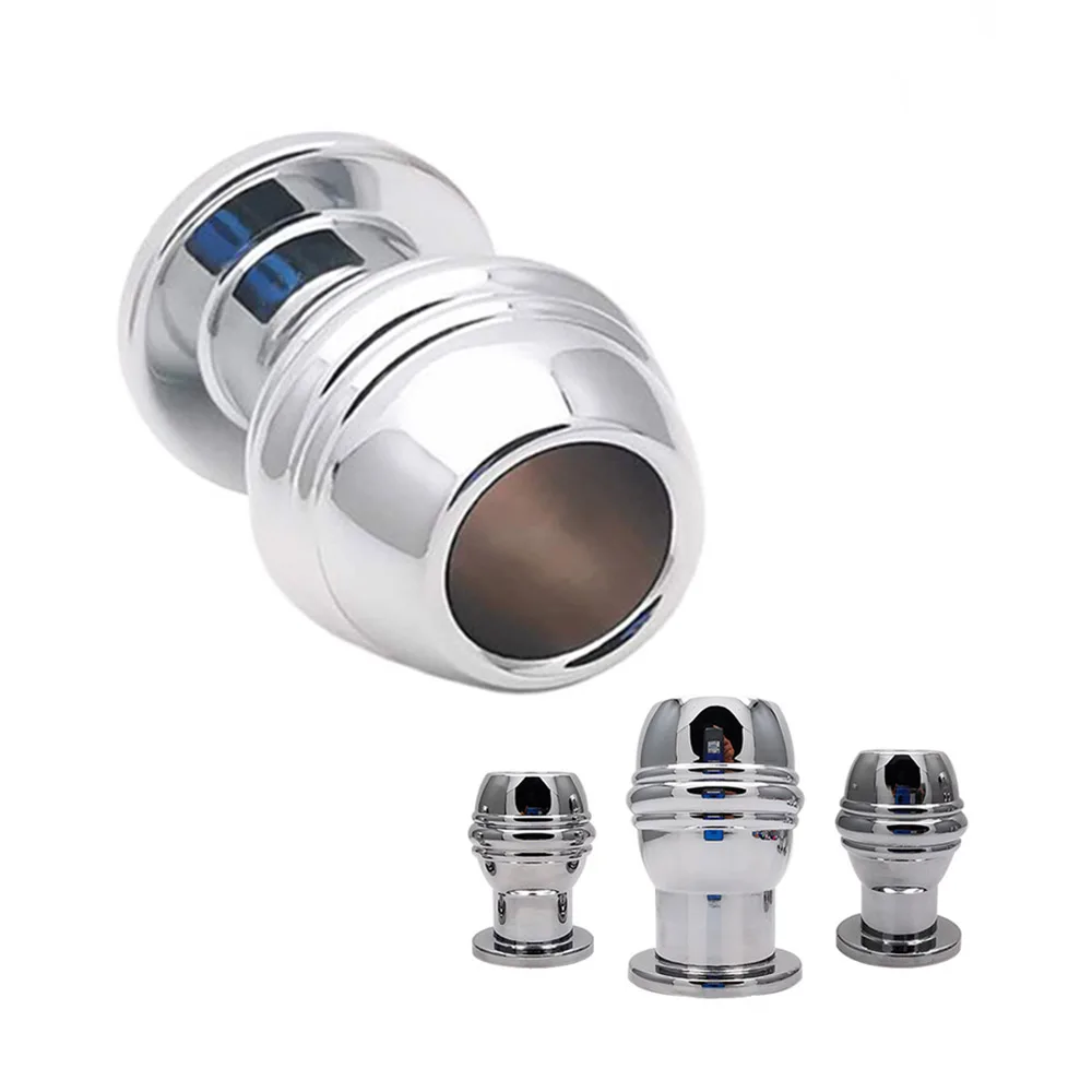 Metal Tunnel Butt Plug Hollow Anal Douche Enema Prostata Massager Peep Vaginal Dilator Sex Toys For Woman Men Gay L1 | Красота и