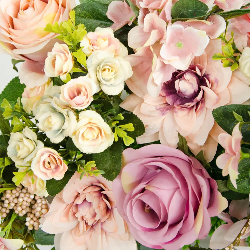 искусственные цветы для декора Европейский Стиль искусственная Цветочная