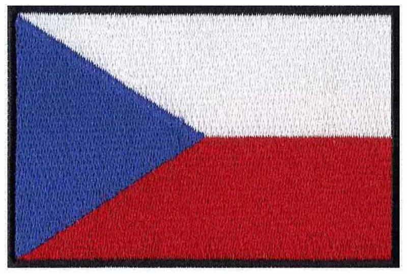 Вышитый Флаг Чешской Республики шириной 3 дюйма/Аксессуары для