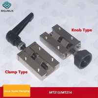 linear guide clamping clamping units for medium heavy load linear guides