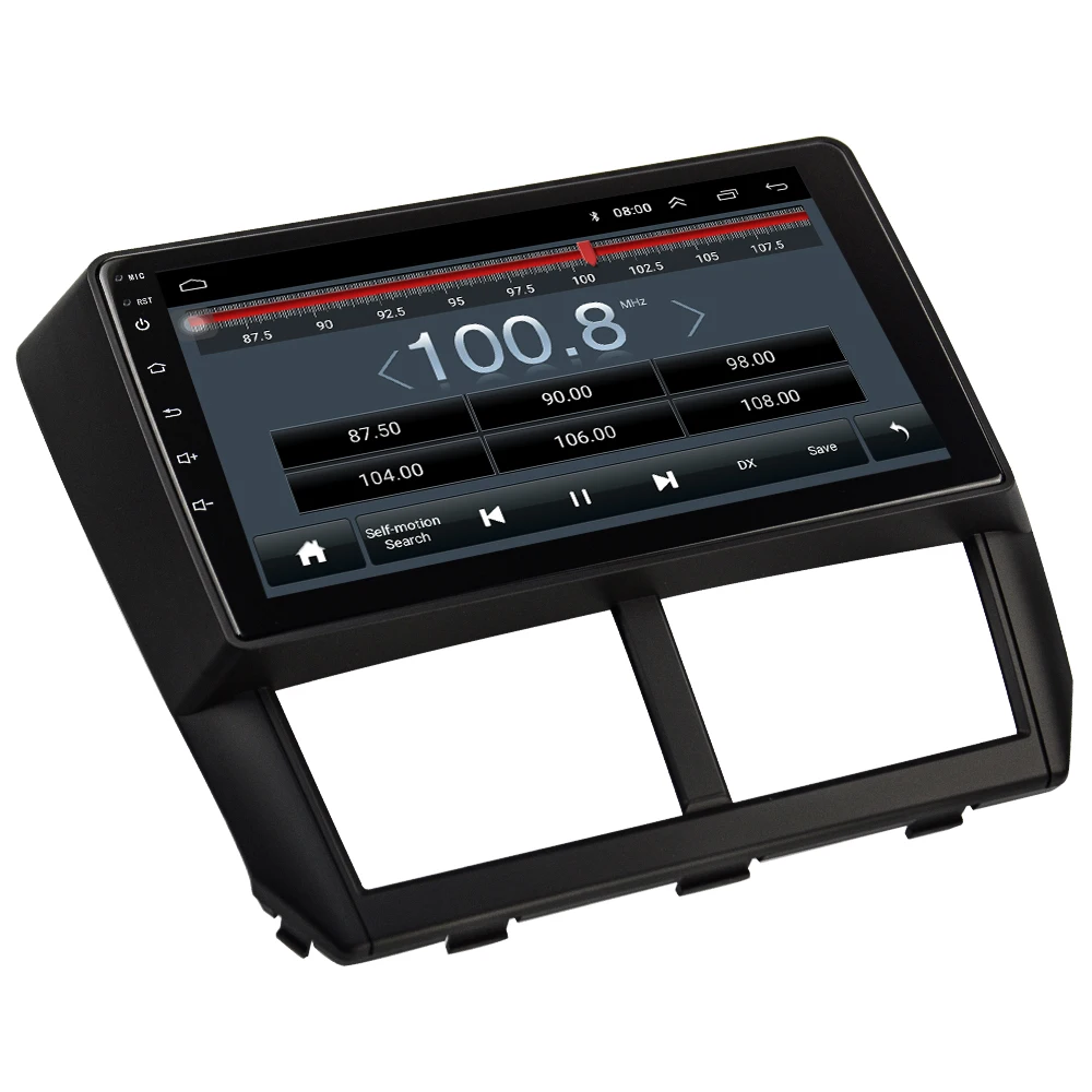 EKIY " ips 2.5D автомобильный мультимедийный плеер Android No 2 Din Авто Радио Аудио для Subaru Forester 2008-2012 gps навигация 4G Модем