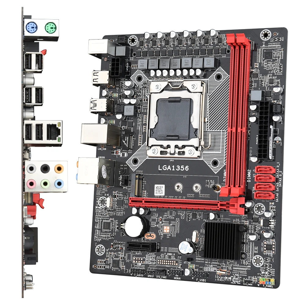 Kllisre X9A LGA 1356 материнская плата поддерживает серверную память REG ECC и процессор LGA1356 xeon E5