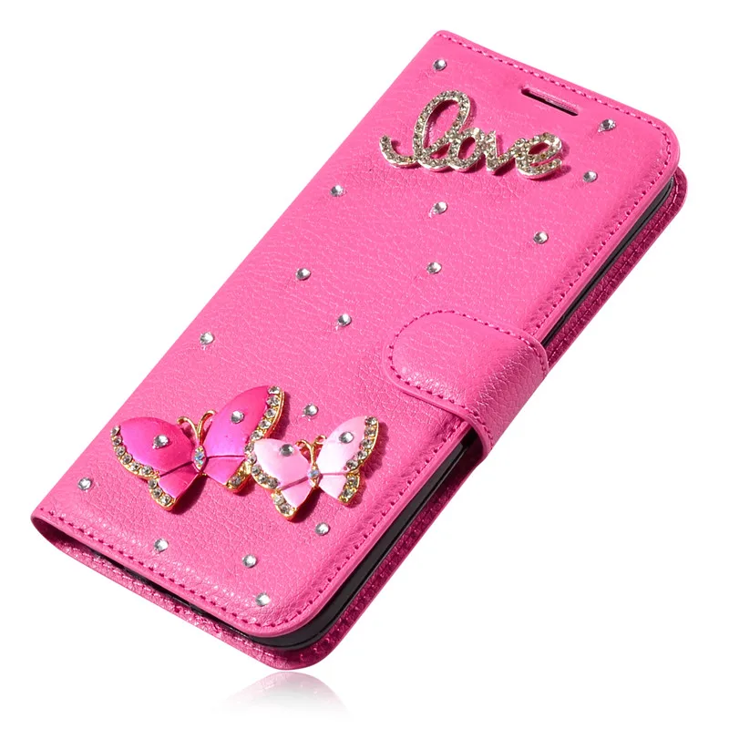 Bling Алмаз Бумажник кожаный чехол для Samsung Galaxy J3 2017 J330 ЕС Версия Crystal Case откидная