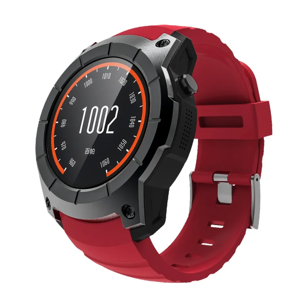 Smartch S958 GPS Smart Watch Multi-function Sport Heart Rate Monitor Support SIM TF Card Barometer Activity Track Mu |