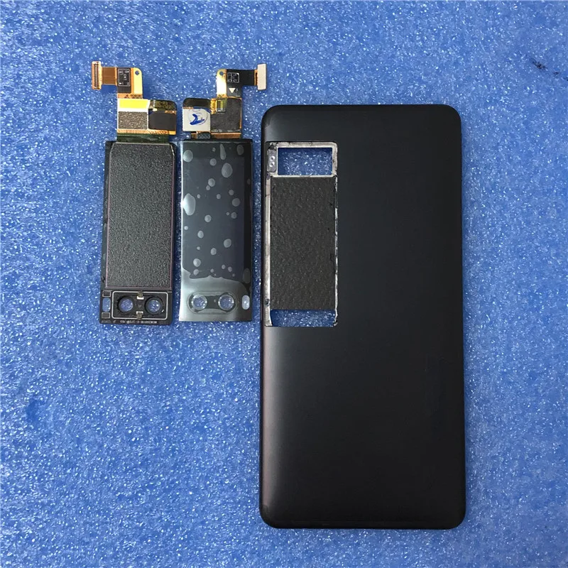 Чехол для 5," Meizu Pro 7 Axisinternational, задняя крышка для батареи, чехол с вторичным задним дисплеем, без боковых кнопок питания