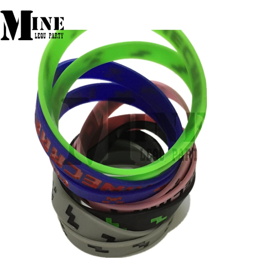 Браслеты модель 5 цветов спортивные силиконовые браслеты игрушки вечерние