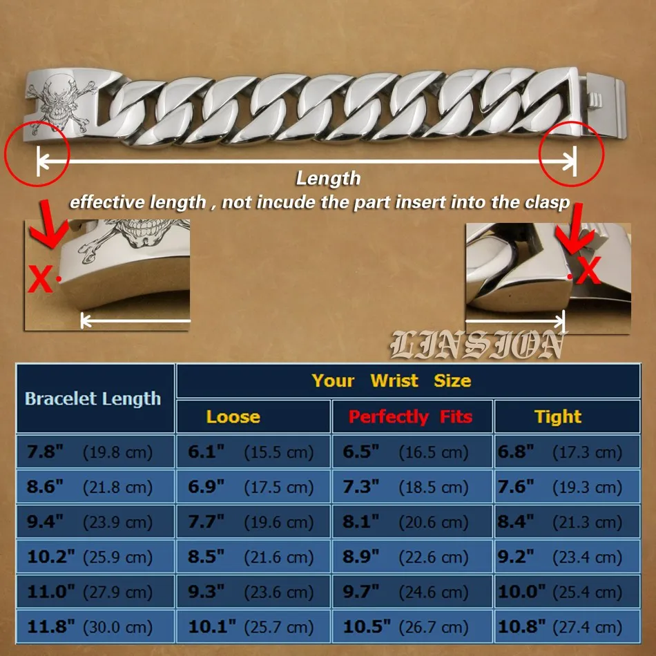 Мужской браслет 5C104 из нержавеющей стали с глубокой лазерной гравировкой в стиле