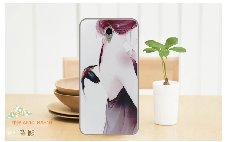 For ZTE Blade A510 BA510 phone bag pouch high quality fashion Soft TPU silicone painting back case cover YH-1 |