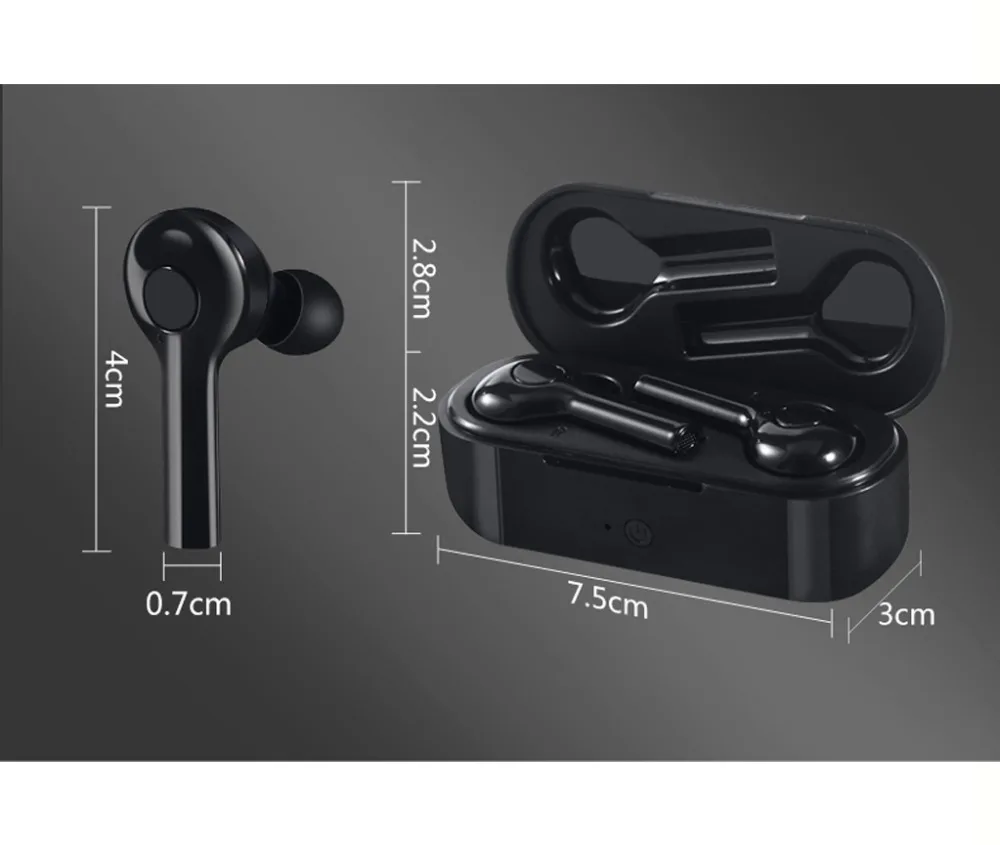 TW08 Bluetooth-совместимые наушники V5.0 для всех телефонов беспроводная мини-гарнитура