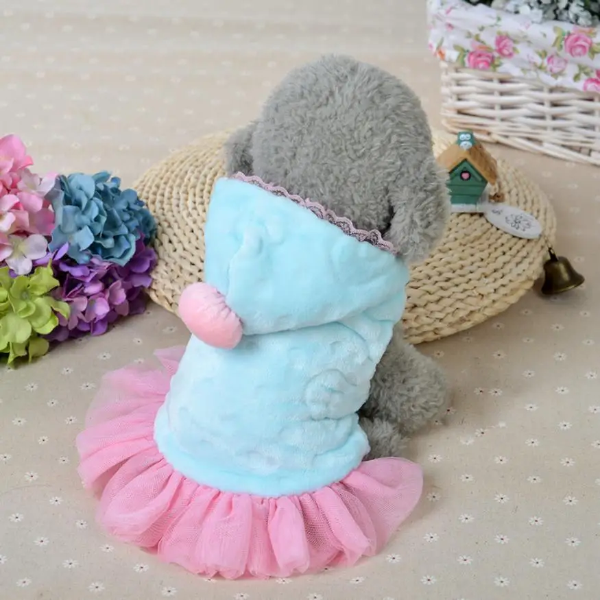 Новые пальто собака Pet мини Собака Зимний флисовый жилет с капюшоном Щенок одежда
