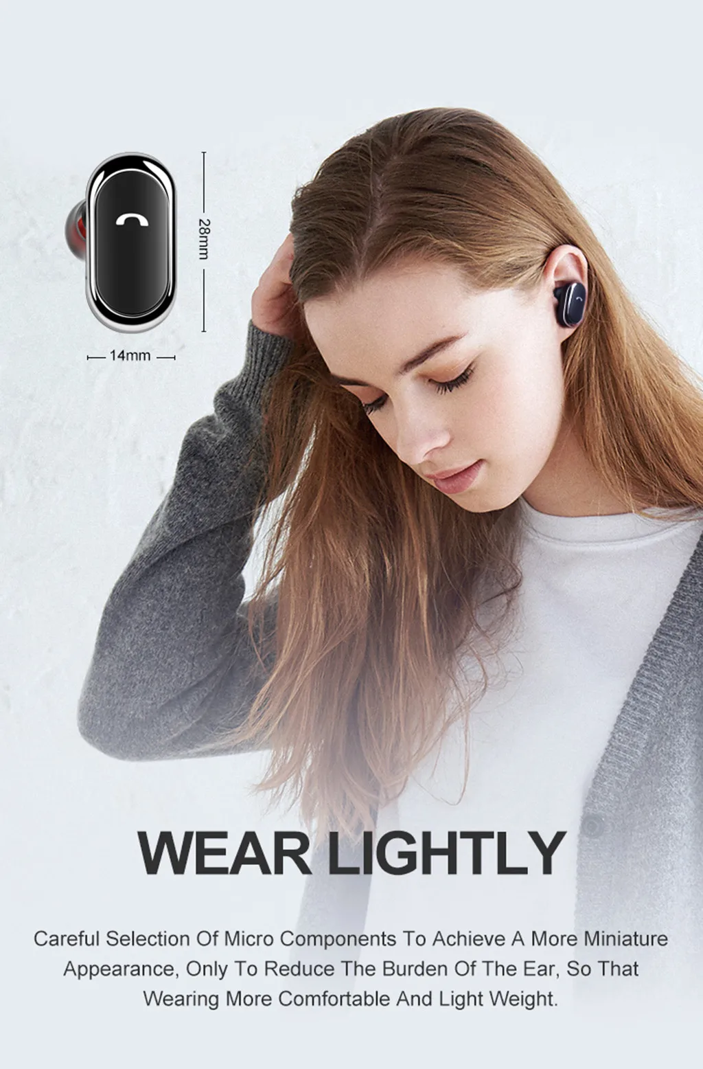 Mini Twins настоящие Беспроводные спортивные наушники Bluetooth наушники-вкладыши стерео наушники с зарядным устройством универсальная Скрытая форма мини