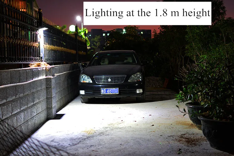 Солнечные огни безопасности с датчиком движения PIR 42 светодиодный садовый