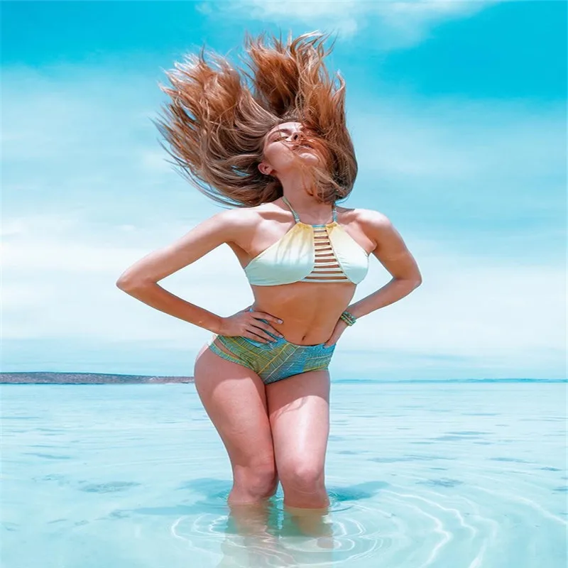 На ГРЕБНЕ MS 2016 Европейской и Американской моды купальник бикини сексуальная